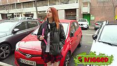 Astrid Ortiz's Wild Street Creampie with Black Cock