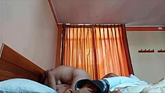 mature man fucks young woman creampie surprise