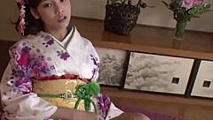 Naughty japanese amateur masturbates naked with sloppy toys