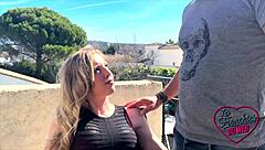 blonde milf craves thick cock