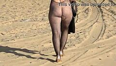 slipping fishnet bodystocking teases curves homemade wife show