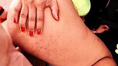 luna oliveira surprises with outdoor car anal creampie overflow