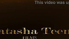 natasha teen plays with ass using toys in sexy domination scene