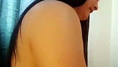 tight condom ruins the fun with horny colombian