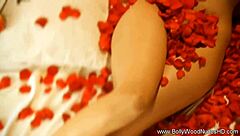 Exotic Indian Babe Strips Nude Dancing Seductively Undressing