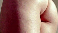 Indo Girl's Super Thick Ass Tries Satin Lingerie Solo