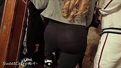 Bubble butt creeped at concert