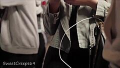 Bubble butt creeped at concert