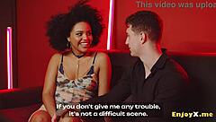 fiery spanish brunette couple rough interracial oral pussy eating cum on face hairy cunt