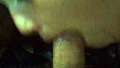 sucking big throbbing cock deep and sloppy