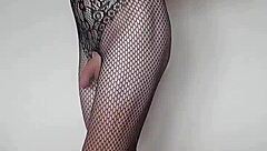 i love slipping into this sexy fishnet bodysuit