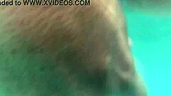 Underwater Pussy Creampie with Dildo Insertion