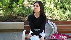 Mia Gallardos Rough Anal Casting Breaks Her Tight Butthole