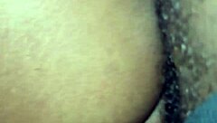 Garage Backshots: Amateur Couple's Hair-Pulling Doggy Pound