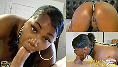 i'm the pretty ebony sub bound and throat fucked to hitachi orgasm