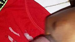 Ebony Jerk-Off Compilation Moans Loud!