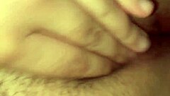latina teen hides closeup big clit pussy fingering orgasm
