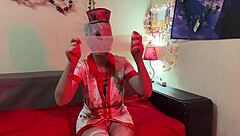 wow this silent hill nurse showed up for wild halloween sex!