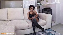 ebony milf big tits reverse cowgirl bwc casting pov