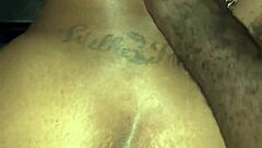 Garage Backshots: Amateur Couple's Hair-Pulling Doggy Pound