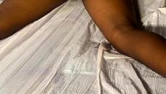 Petite Ebony Teen Bent Over Takes Brutal BBC Pounding
