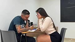 my friends daniela andrea dani clark teach exam study classroom fucking