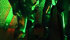 Perfect Rubber Boys Jerk in Latex Gloves Masks