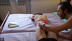 sexy hotel sadomaso wax pain ass torture eng sub