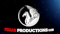 Pegas Productions Tattouée Blonde Deepthroats and Gets Bareback Ass Fucked