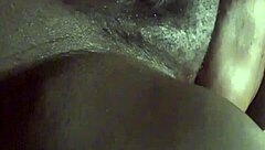 chubby babe spreads big black ass pussy for huge cock ride