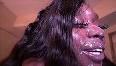 Dcb Snorts Spit Off Bbc, Facial And Creampie In Red Lingerie!