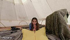 Vr asian katara cosplay babe fucked hard by aang monster cock pov