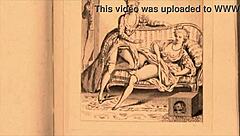 Classic vintage erotic illustration showcase