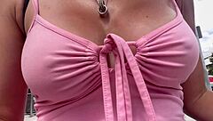 Artemisia Love's Revealing Public Walk Sparks Horny MILF Fire