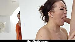 Curvy MILFs Play Naughty Game with Hung Studs Orgy