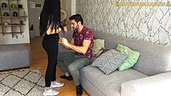 Skinny cute Venezuelan teen 18+ tight pussy wrecked by extreme pounding