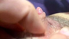Huge Clit Jerked To Explosive Orgasm!