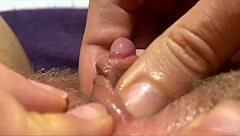 Huge Clit Jerked To Explosive Orgasm!