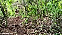 hey loves, forest exhibitionist flashes her big tits and ass as a full vid gift drops soon