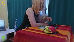 stepson serves milf breakfast cock on plate deepthroat delight?