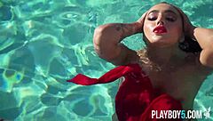 Emjay Rinaudo's Big Ass Bombshell Nude Striptease