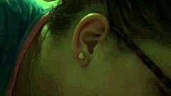 Seductive smoking whore deepthroats with cigarette tease