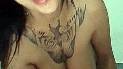 biamorenamg squirts wildly from juicy anal play