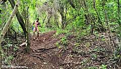 hey loves, forest exhibitionist flashes her big tits and ass as a full vid gift drops soon