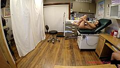 first gyno exam humiliates angel santana and aria nicole spreading shaved pussies