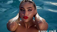 Emjay Rinaudo's Big Ass Bombshell Nude Striptease