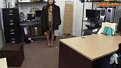 Small Tits Babe Gets Railed Hard by Pawn Guy!