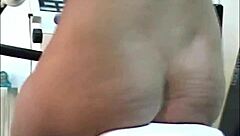 wanna see ines cudna's sweaty workout striptease?