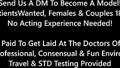 first gyno exam humiliates angel santana and aria nicole spreading shaved pussies