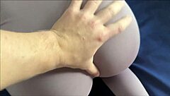 gym pickup rough fucks bubble ass in tight leggings